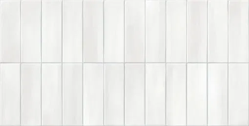Gres szkliwiony hiszpański Gayafores DECO ALLURE WHITE błyszczący 32x62,5 gat. I